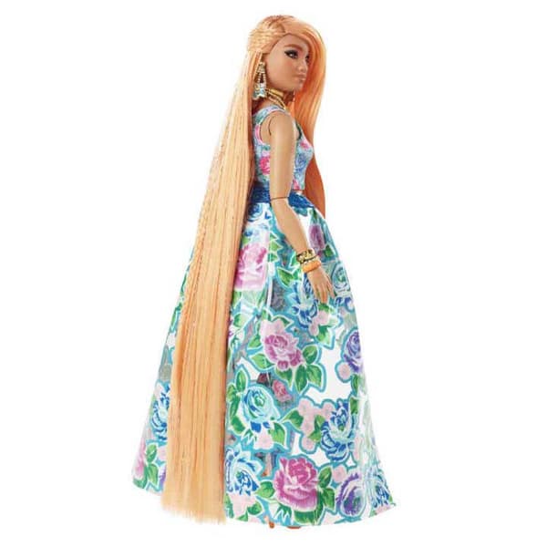 Barbie Blomsterlook Dukke Extra Fancy Flerfarvet