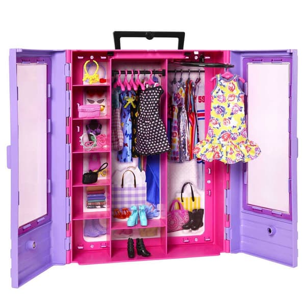 Barbie Bärbar Docka För Handledsskåp Fashionista Flerfärgad