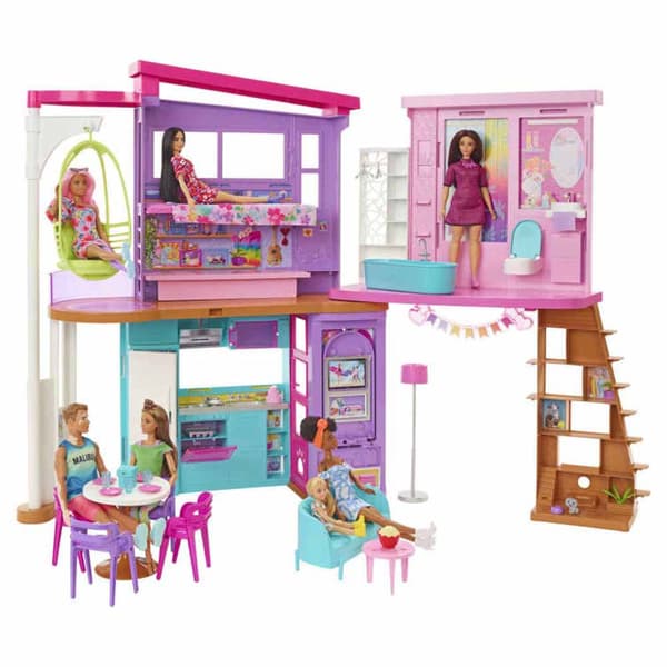 Barbie Malibu Husdocka Flerfärgad