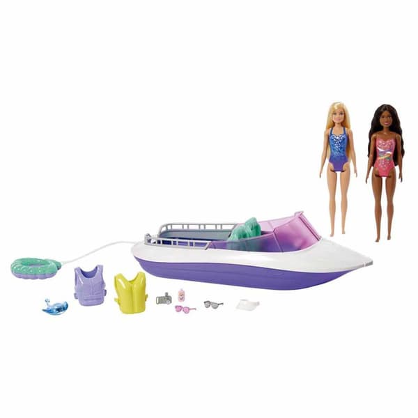 Barbie Dukke Mermaid Power Barco Flerfarvet