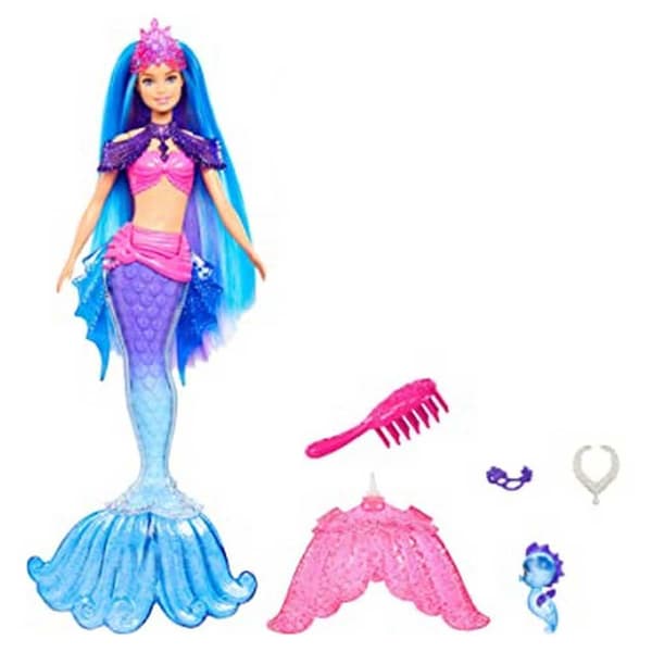 Barbie Docka Mermaid Power Malibu Flerfärgad