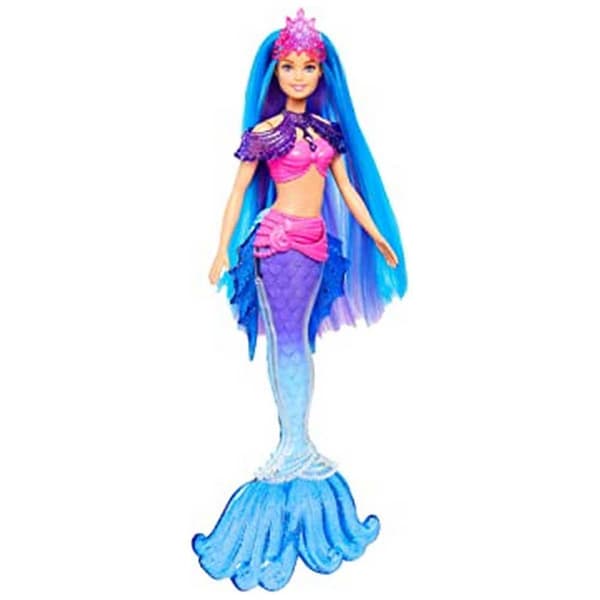 Barbie Dukke Mermaid Power Malibu Flerfarvet