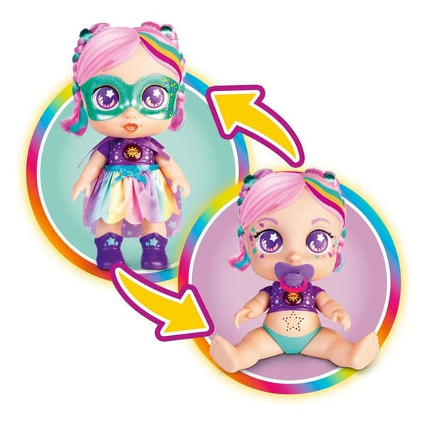 Famosa Nukke Nukke Super Cute Rainbow Party Pinkki