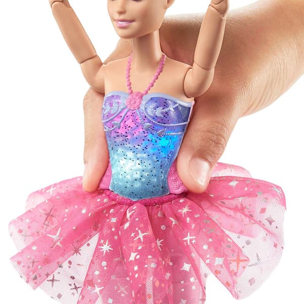 Barbie Ballerina Tutu Pink Dukke Dreamtopia Rosa