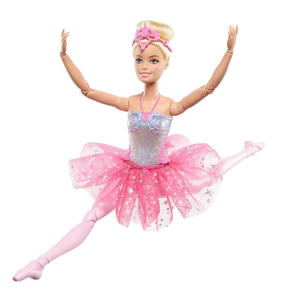 Barbie Ballerina Tutu Pink Dukke Dreamtopia Rosa