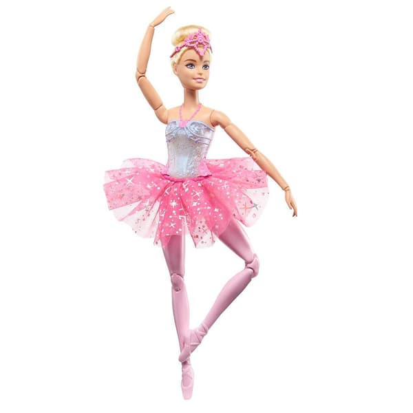 Barbie Ballerina Tutu Pink Dukke Dreamtopia Rosa