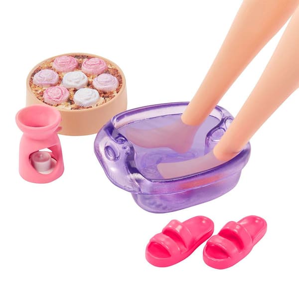 Barbie Välfärdsdocka Spa Rosa