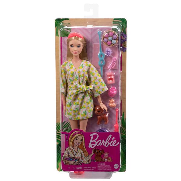 Barbie Välfärdsdocka Spa Rosa