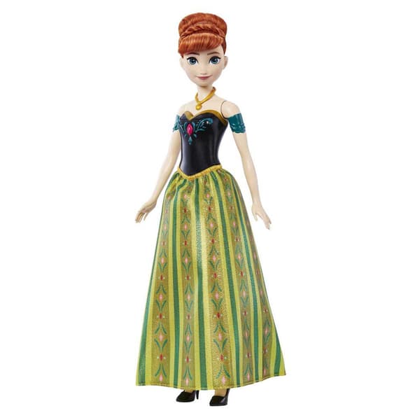Disney Princess Nukke Frozen Anna Musical Vihreä