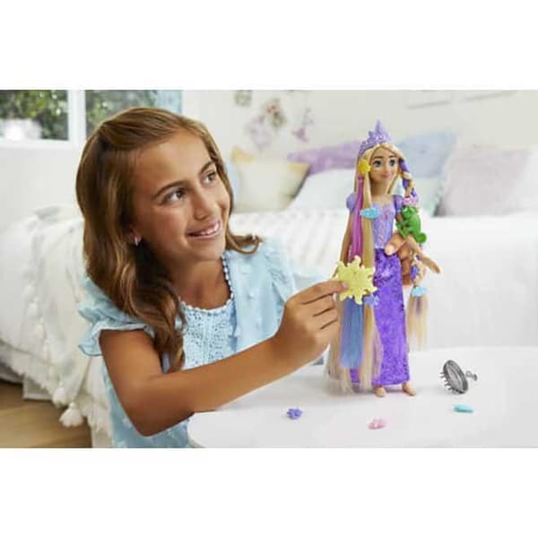 Disney Princess Magiske Frisurer Dukke Rapunzel Lilla