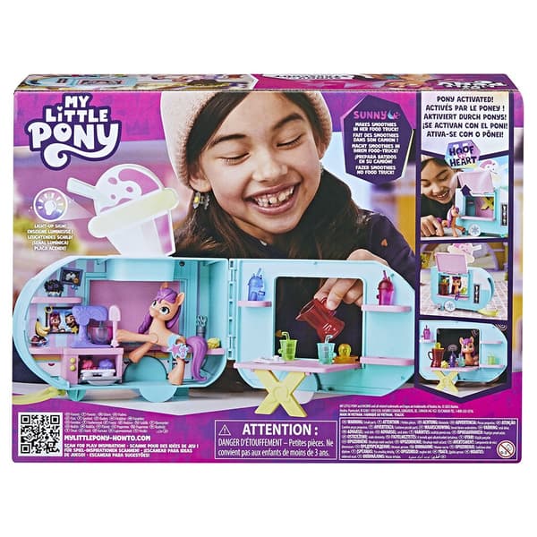 My Little Pony Sunny Starscout Camión De Batidos Rosa