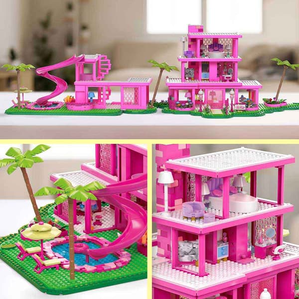Barbie Docka Dreamhouse Rosa