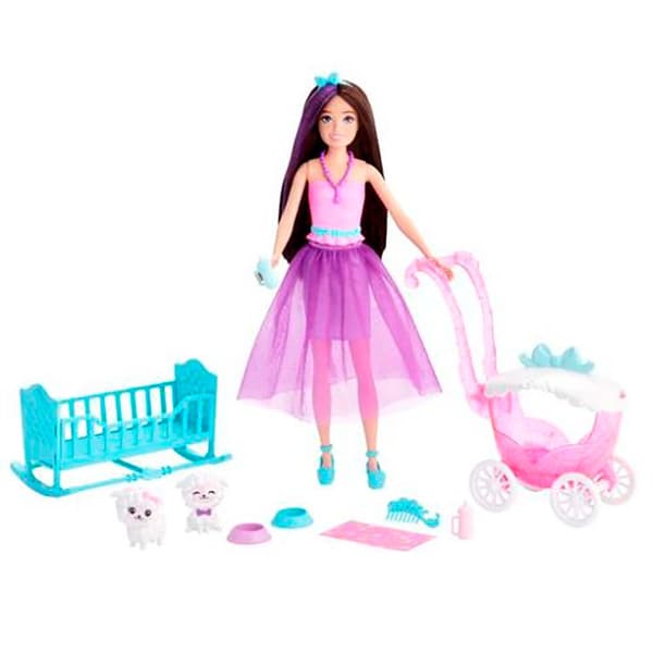 Barbie Docka Skippr Plyst Ndv Rosa