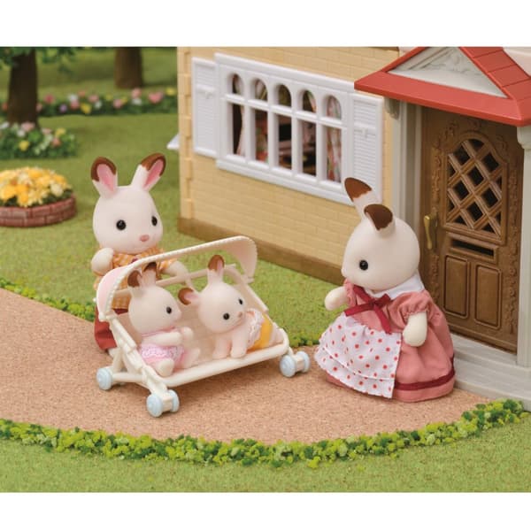 Sylvanian Families Triplets Stroller