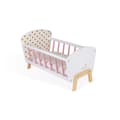 Miniatyrbillede 5 af 9: Janod Dukkeseng Candy Chic Hvid,Rosa 3-6 Years