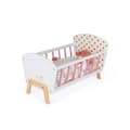 Miniatyrbillede 7 af 9: Janod Dukkeseng Candy Chic Hvid,Rosa 3-6 Years
