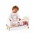 Miniatyrbillede 9 af 9: Janod Dukkeseng Candy Chic Hvid,Rosa 3-6 Years