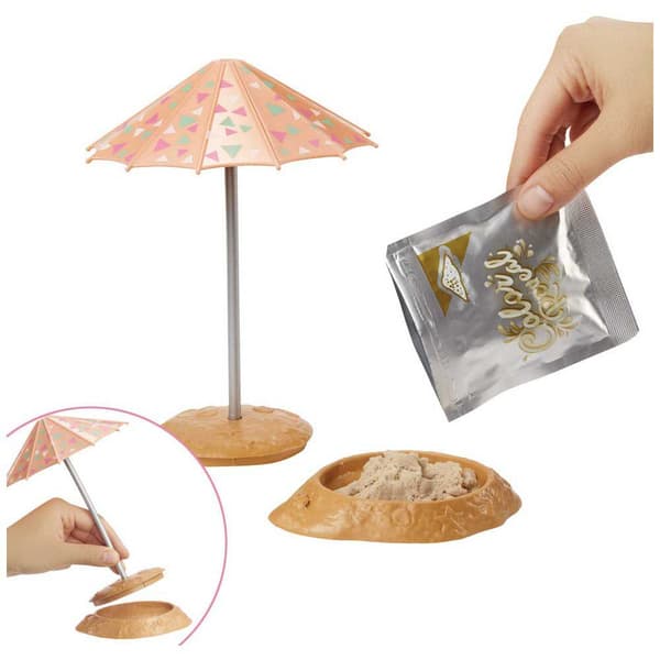 Barbie Med Skum Vattenmelon överraskning Med Klänning Och Leksak Sommar Modeaccessoarer Color Reveal Flerfärgad
