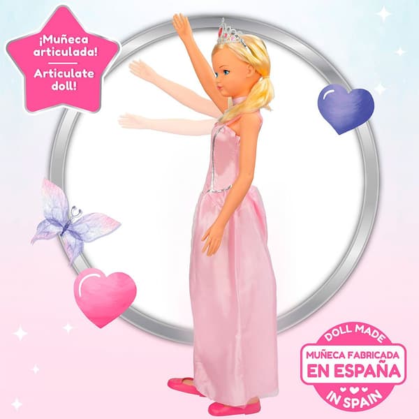 Color Baby Suuri Prinsessa-nukke 105 Cm Pinkki