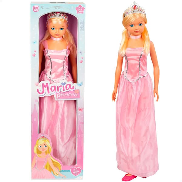 Color Baby Suuri Prinsessa-nukke 105 Cm Pinkki