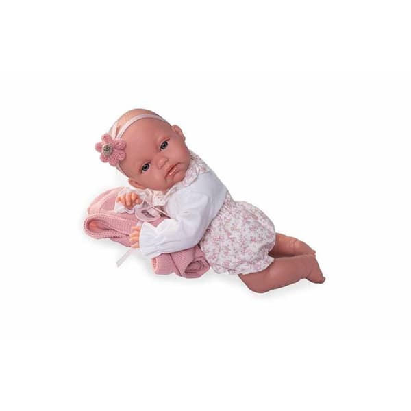 MuÑecas Antonio Juan Vastasyntynyt Nukke Baby Toneta Posturitas Valkoinen