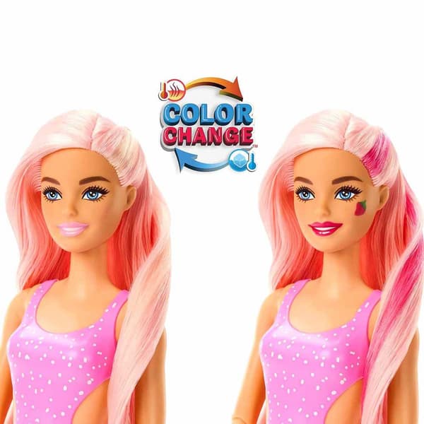 Barbie Docka Pop! Reveal Serie Frutas Fresa Rosa