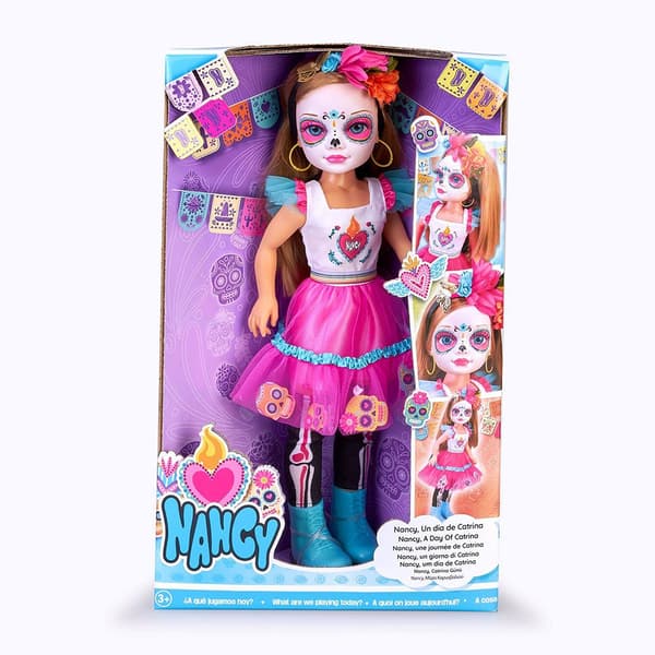 Nancy A Dag Docka Catrina Rosa