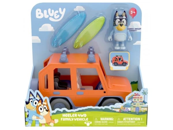 TM Toys BLUEY Set “Štraffic car“