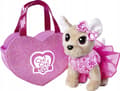 Miniatyrbilde 2 av 2: Simba Chichi LOVE - plysjhund med hjerteformet veske (23 cm) (105890055)