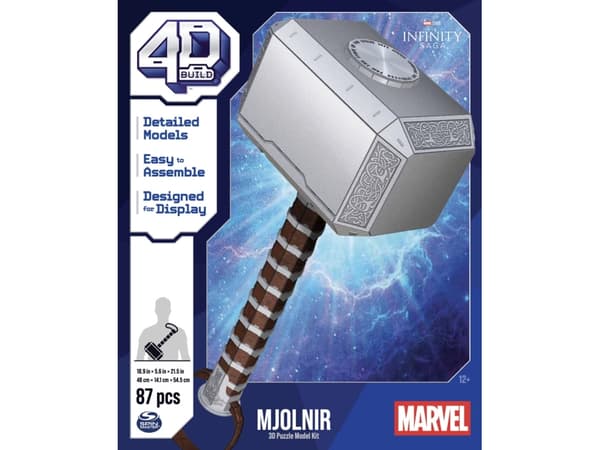 4D-puslespill Thors hammer