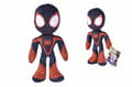 Miniatyrbilde 1 av 2: Simba Marvel-maskot Spiderman Miles Morales plysjleketøy 25 cm med øyne som lyser i mørket