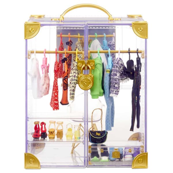 Rainbow High Nukke Deluxe Fashion Closet Kultainen