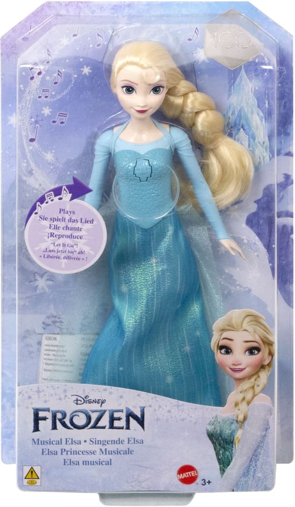 Disney Prinsesse Frozen Musikalsk Elsa-dukke
