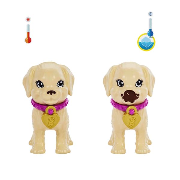 Barbie Adoptera Dockor Lila Klänning Docka Guld