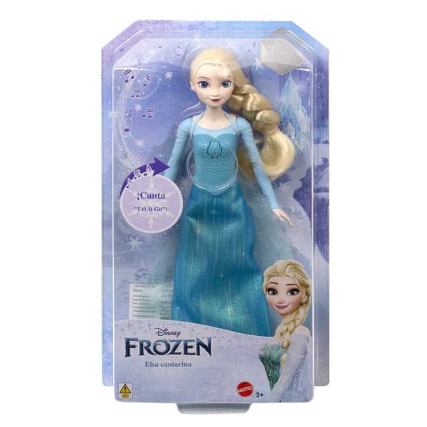 Disney Princess Docka Frozen Elsa Musical Blå