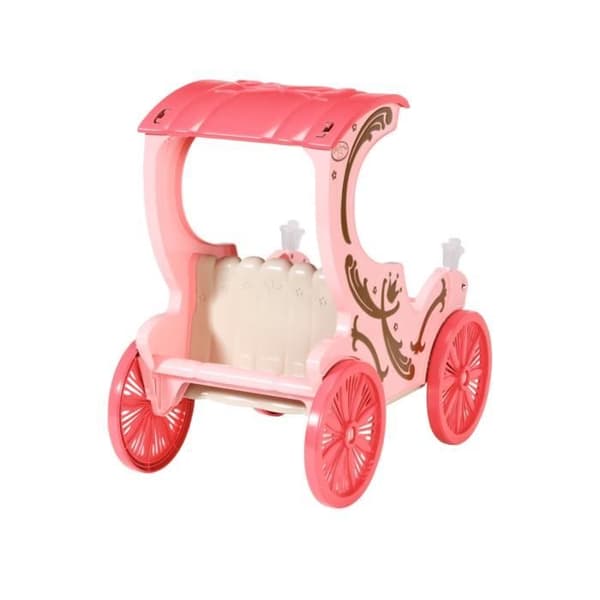 Dockvagn - ZAPF CREATION - Little Sweet Carriage &amp; Pony - Ljud - Flerfärgad