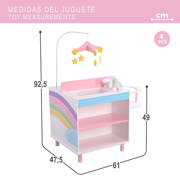 Teamson Kids Puslebord Flerfarvet