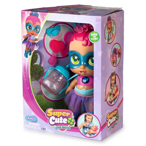 Famosa Dukke Super Cute Glitzy Cool Kala Rosa