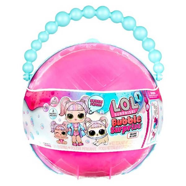 Lol Surprise Deluxe Dukke Bubble Surprise Rosa