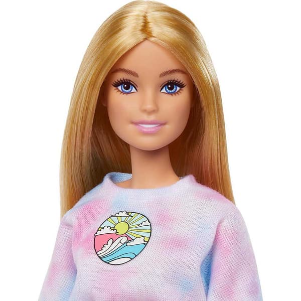 Barbie Docka Malbu Stylst Ndv Rosa