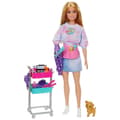 Miniatyrbild 1 av 6: Barbie Docka Malbu Stylst Ndv Rosa