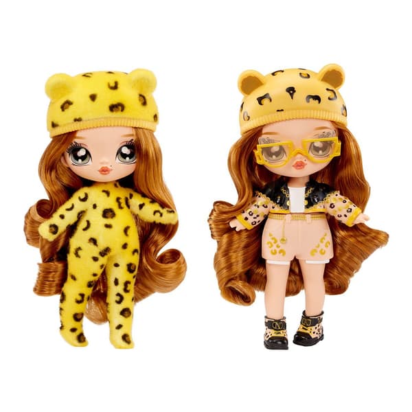 Na Na Na Surprise Jenny Jaguar Dukke Fuzzy Rosa