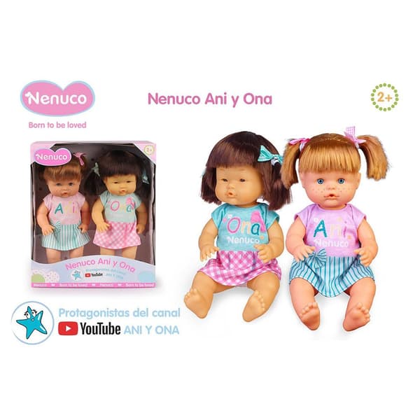 Nenuco Och Ona New Look Baby Doll Ani Rosa