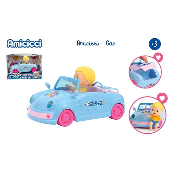 Amicicci Docka Car Guld