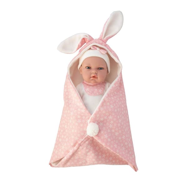 Famosa Bebis Med Filtdocka 33 Cm Rosa