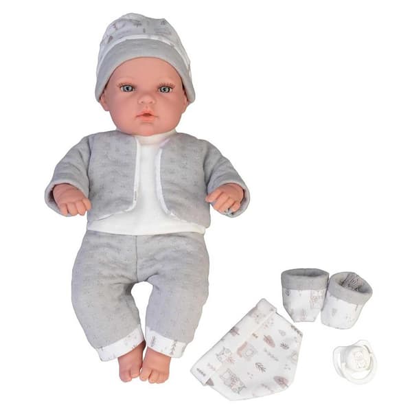 Famosa Docka Elegance Crying Baby 33 Cm Rosa