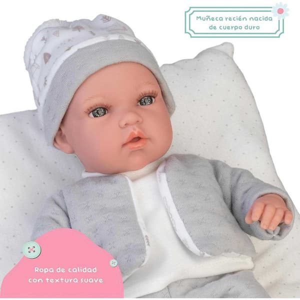 Famosa Docka Elegance Crying Baby 33 Cm Rosa