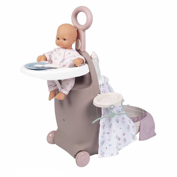Smoby I Baby Nurse Bn Trolley 3 1 Transparent