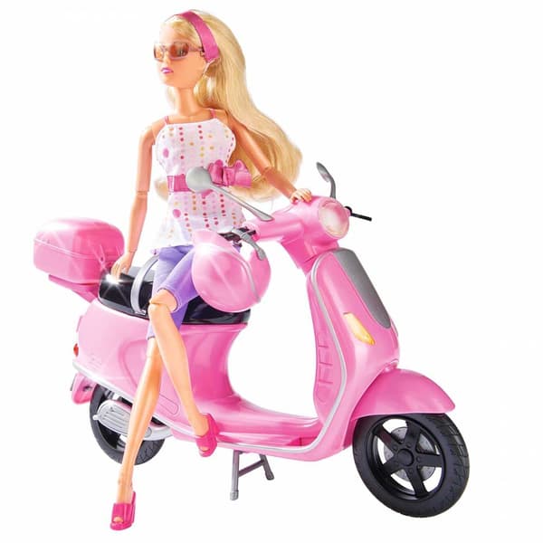 Steffi Love Med Scooter Rosa