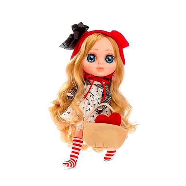 Berjuan Artikulerad Docka The Biggers Marianela Weber 32 Cm Röd